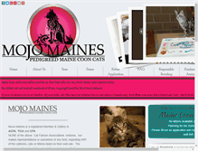 Tablet Screenshot of mojomaines.com